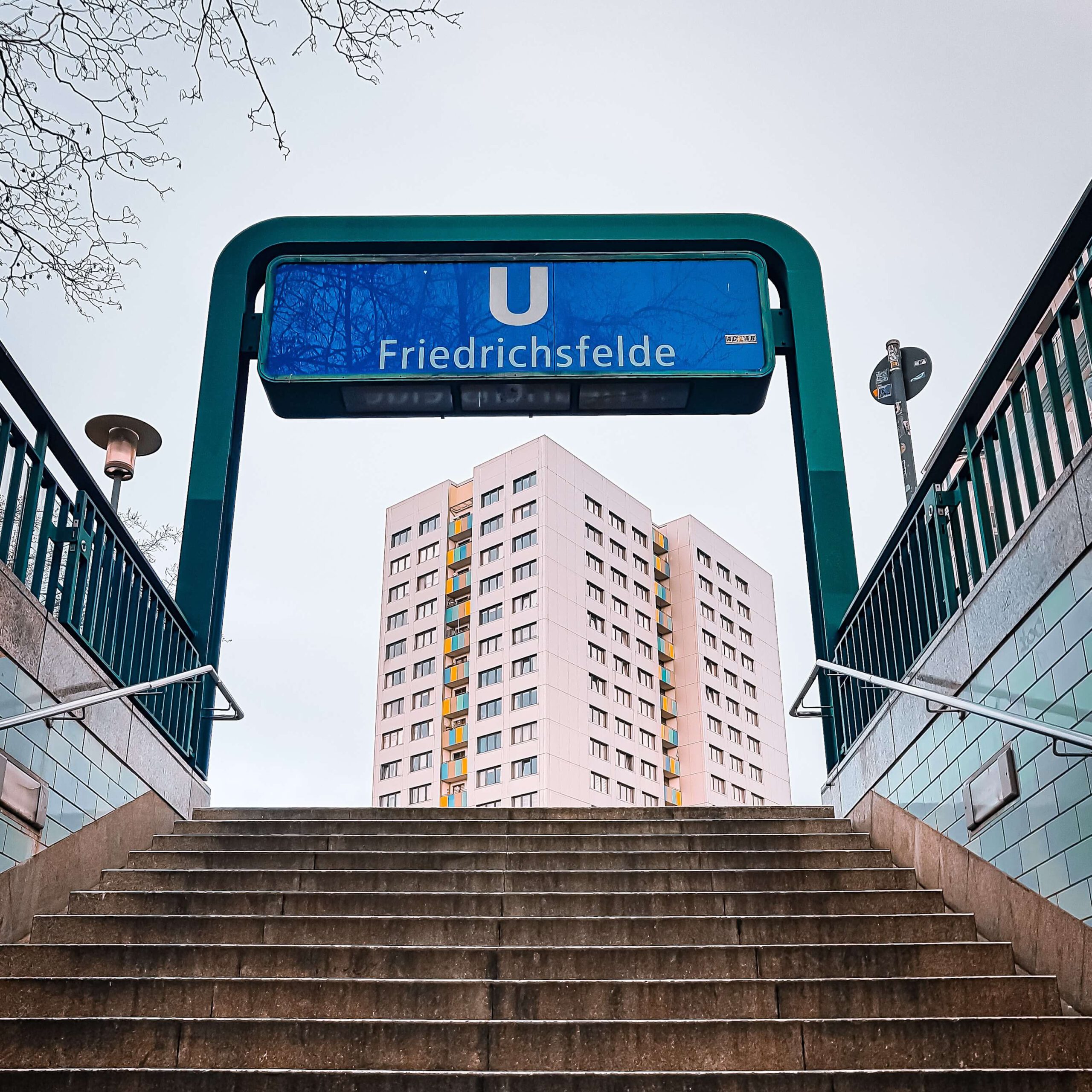 U5 Berlin - Ausgang Haltestelle Friedrichsfelde - Berlin Insider