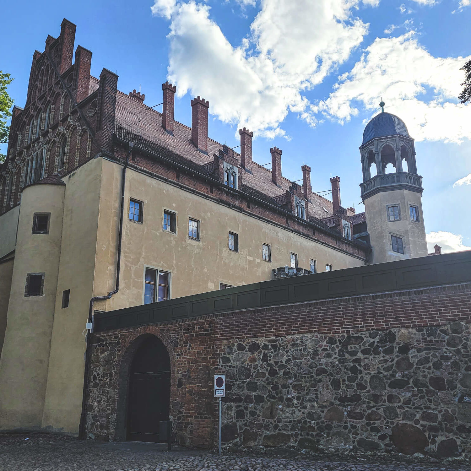 Blick auf das ehemalige Wohnhaus von Martin Luther